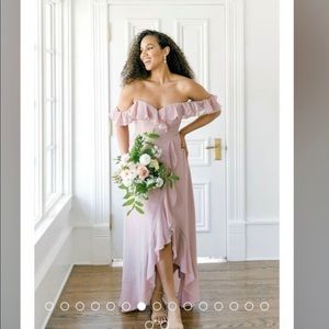 Size 18 Revelry Rust colored Bridesmaid dress